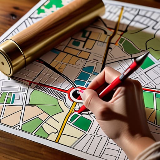 Mapping the Block Smart Neighborhood Distribution Routes.
