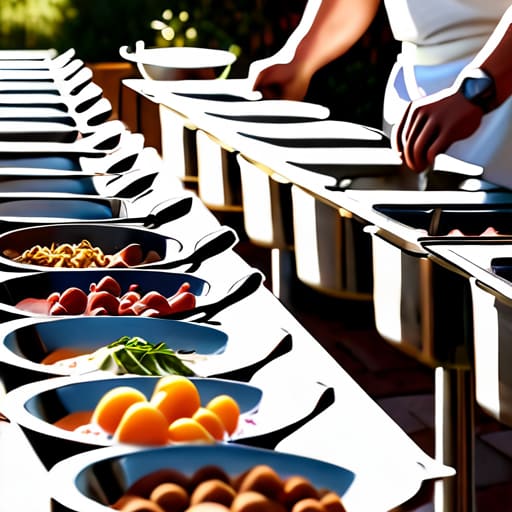 Practical Tips and Steps for buffet service.