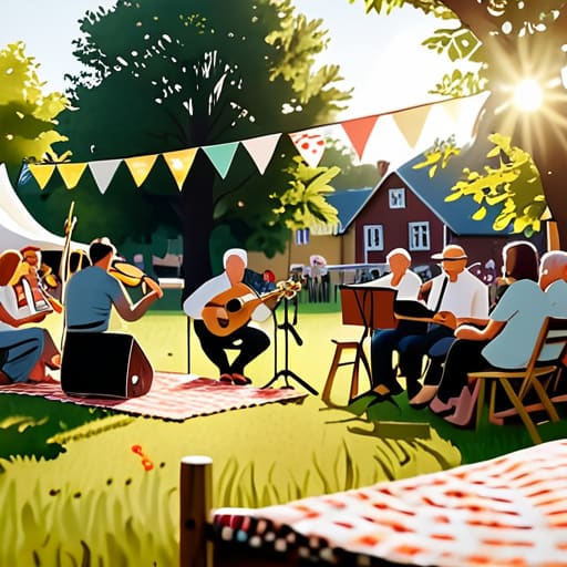 Booking a Band for a Village Event