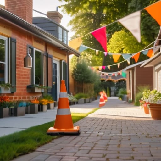 Closing a Road for a Street Party