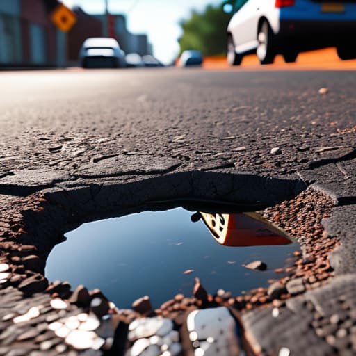 Reporting a Pothole So It Gets Fixed