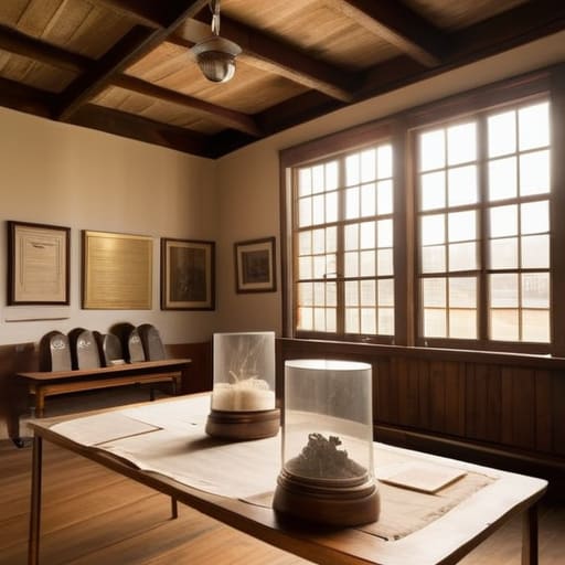 An Exhibition in a Village Hall