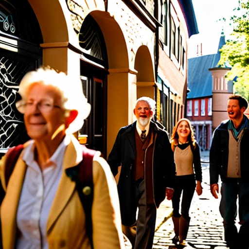 Leading a History Walk People Follow