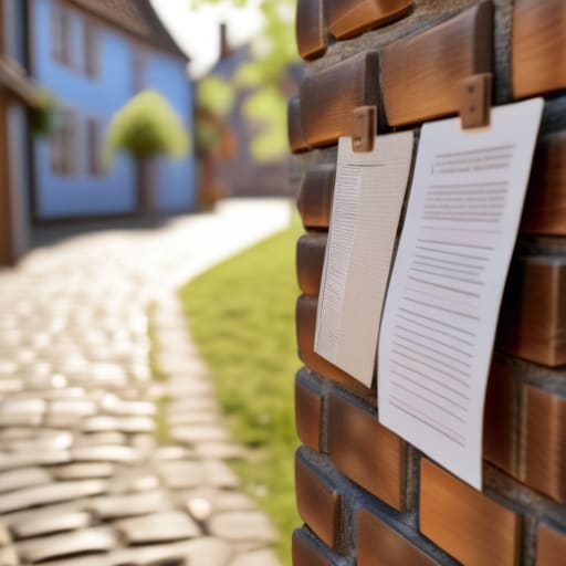Putting Up a Noticeboard Legally