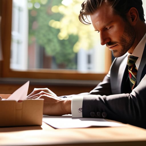 The Accountant You Have Delivering Leaflets