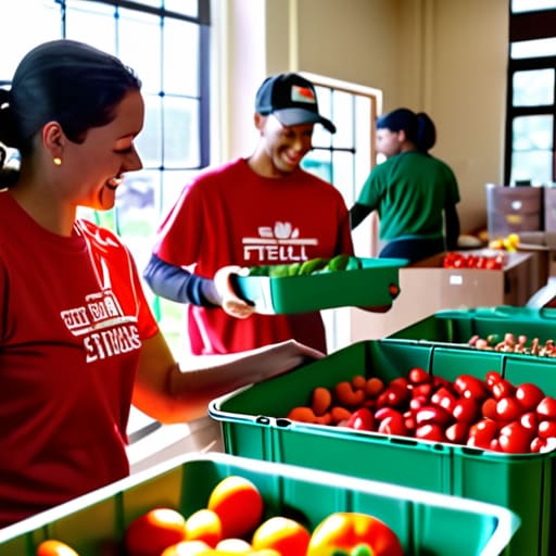 A Shift in a Food Bank